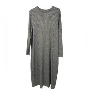 Old Navy Women's Ribbed Knit Long Sleeve Dress XXL